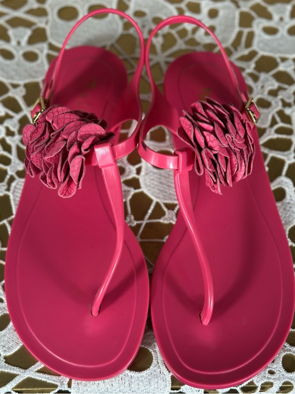 Y2K Juicy Couture Jelly Sandals
